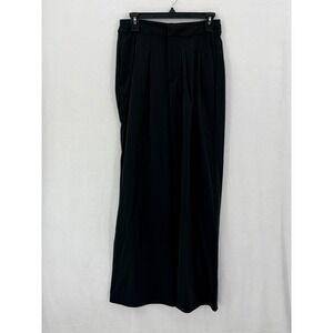 Nike Pants Womens Small Black Bliss Dri-Fit Trouser High Rise Loose Fit Gym NWT